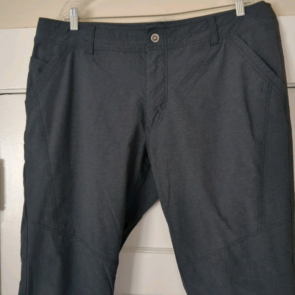 Kuhl Deceptr Pants Sz 40 Charcoal Black‎ Straight Leg 40X31 - Picture 2 of 11